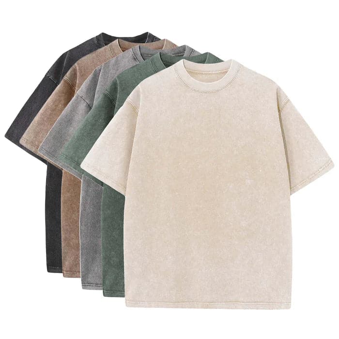 5-pack T-shirts med lös passform